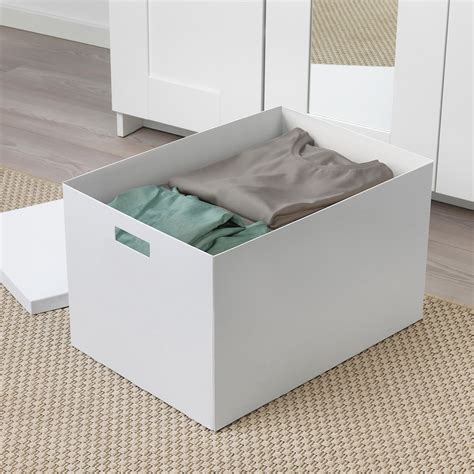 white storage boxes ikea